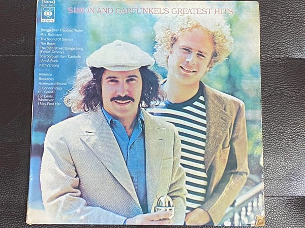 [LP] 사이먼 앤 가펑클 - Simon &amp; Garfunkel - Greatest Hits LP [지구-라이센스반]