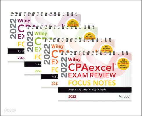 Wiley&#39;s CPA 2022 Focus Notes: Complete Set