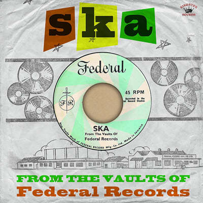 스카 음악 컴필레이션 - Ska: From The Vaults Of Federal Records [LP]