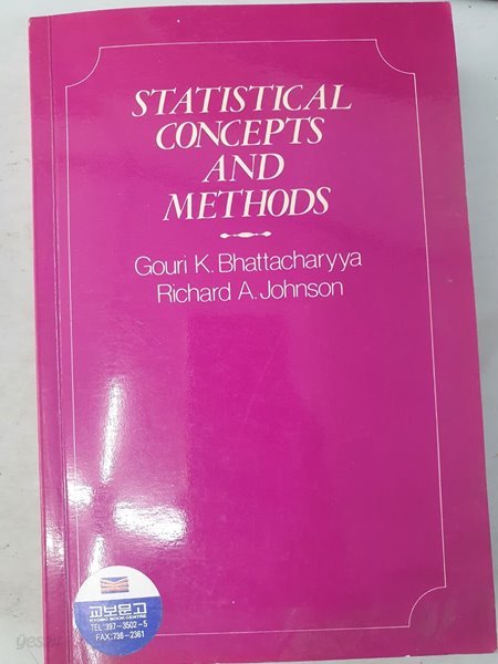 Statistical Concepts and Methods