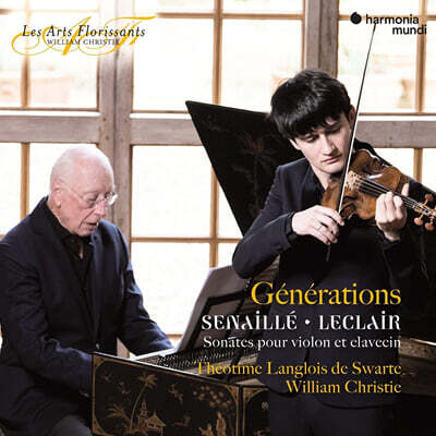 Theotime Langlois de Swarte 장-밥티스트 세나이에 / 장 마리 르클레르: 바이올린 소나타 (Jean-Baptiste Senaille / Jean Marie Leclair: Violin Sonatas)