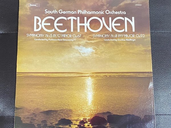 [LP] 군터 나이틀링거 - Gunther Neidlinger - Beethoven Symphony No.5 In C Minor Op.67 LP [U.S반]