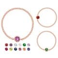 [NeeGee] 14K PINK GOLD 탄생석color 체인반지