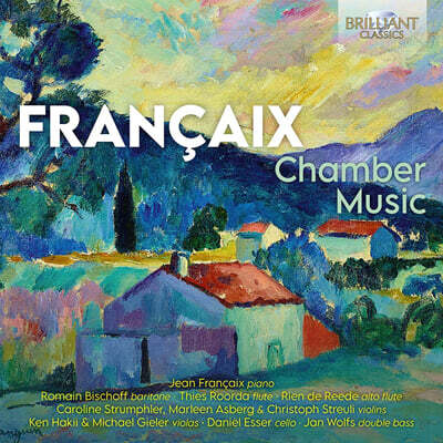 Marleen Asberg 장 프랑세: 실내악 작품 (Jean Francaix: Chamber Music)