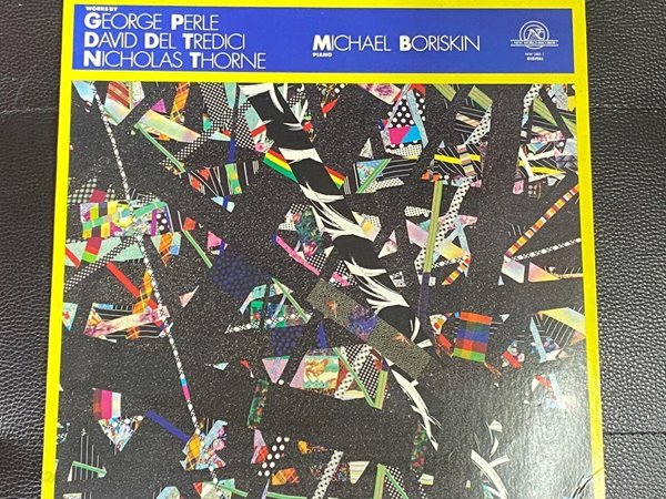 [LP] Michael Boriskin - Works By George Perle, David Del Tredici, Nicholas Thorne LP [U.S반]