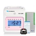 출퇴근기록기 디지털 CA-518D 핑크+카드100매+카드함