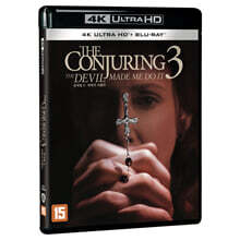 컨저링 3: 악마가 시켰다 (2Disc, 4K UHD+BD) : 블루레이
