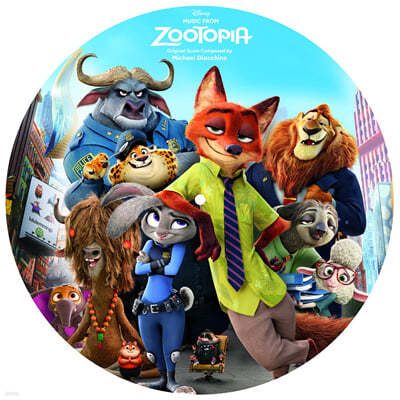 '주토피아' OST (Zootopia OST by Michael Giacchino) [픽쳐 디스크 LP] 