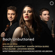 Ana de la Vega 바흐: 브란덴부르크협주곡, 2개의 바이올린을 위한 협주곡 [플루트 편곡 버전] (Bach Unbottoned)