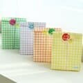 체크 구디백 4color [어린이집 유치원 생일 선물 답례품 포장 각대 페이퍼 봉투 백 용품]