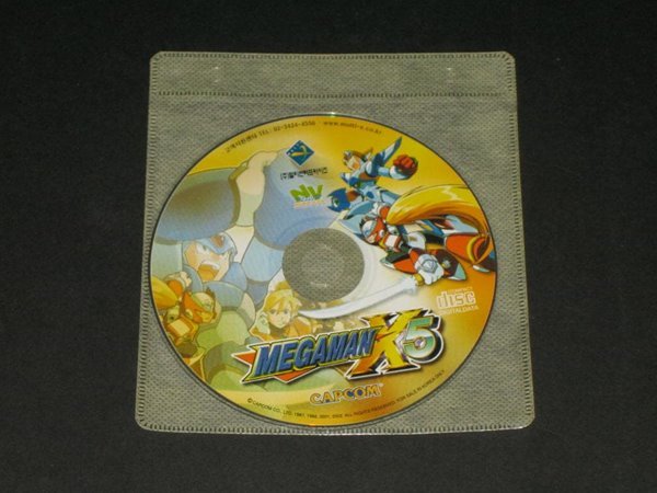 메가맨 MEGAMAN X5 게임CD,,,알CD