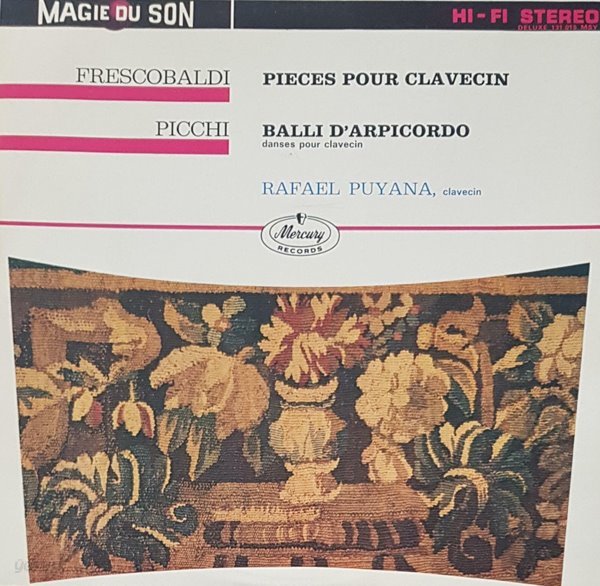 [수입][LP] Rafael Puyana - Girolamo Frescobaldi, Giovanni Picchi