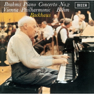 브람스: 피아노 협주곡 2번, 모차르트: 피아노 협주곡 27번 (Brahms: Piano Concerto No.2, Mozart: Piano Concerto No.27) (SHM-CD)(일본반) - Wilhelm Backhaus