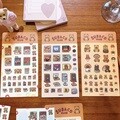 [수바코] 시리얼 레코드 버섯 곰돌이 스티커 3종 귀여운 곰 캐릭터 폰꾸 스꾸 다꾸 핸드폰 다이어리 데코스티커