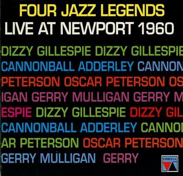 Cannonball Adderley Quintet - Four Jazz Legends Live At Newport 1960  (US반)