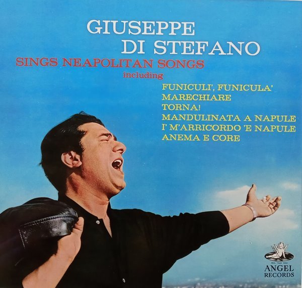 LP(수입) 주세페 디 스테파노 Giuseppe di Stefano: Sings Neapolitan Songs