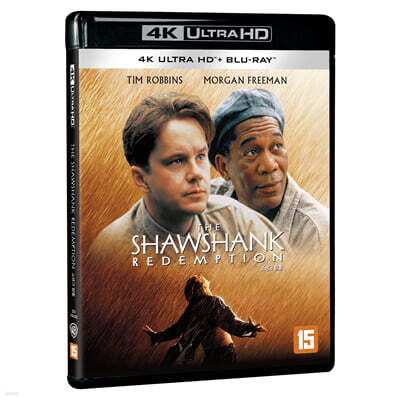 쇼생크 탈출 리마스터링 (2Disc, 4K UHD+BD) : 블루레이