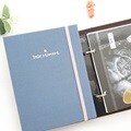 쁘띠 임신 초음파앨범 A6 바인더-베이비블루