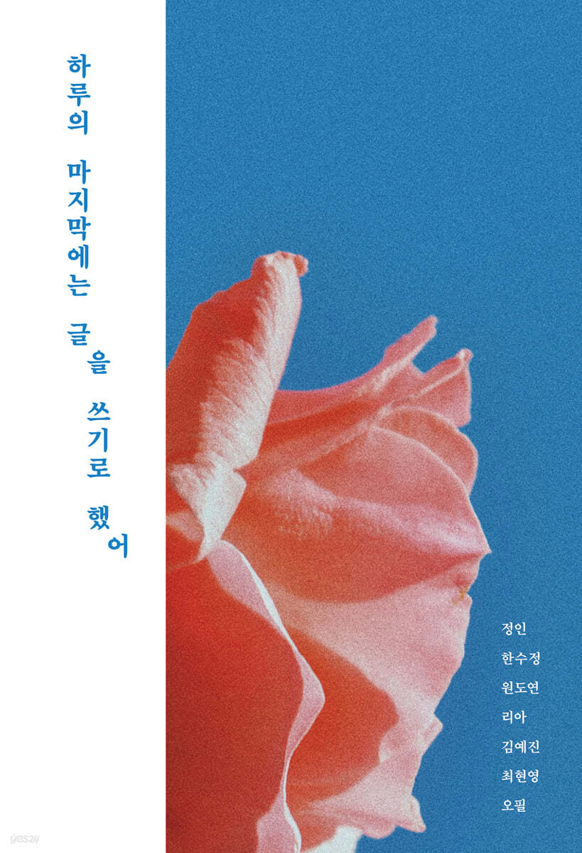 하루의 마지막에는 글을 쓰기로 했어