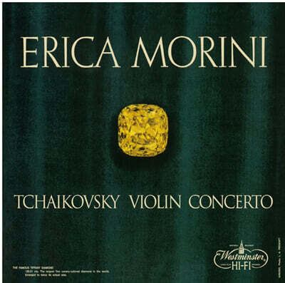 Erica Morini 차이코프스키: 바이올린 협주곡 - 에리카 모리니 (Tchaikovsky: Violin Concerto Op.35) [LP]