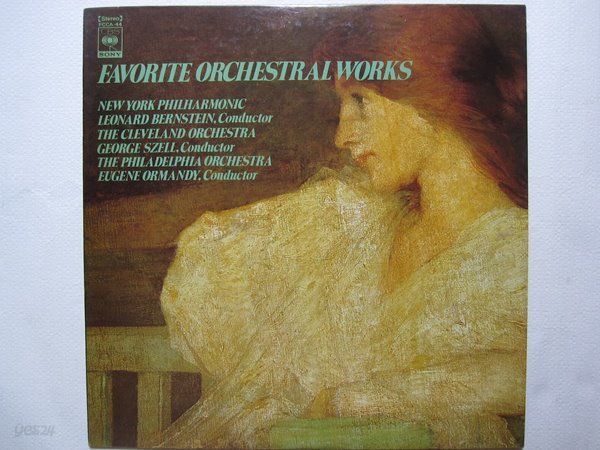 LP(수입) Favorite Orchestral Works - 레너드 번스타인 / 유진 오먼디 / 조지 셸  