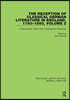 Reception of Classical German Literature in England, 1760-1860, Volume 2