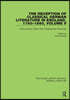Reception of Classical German Literature in England, 1760-1860, Volume 9