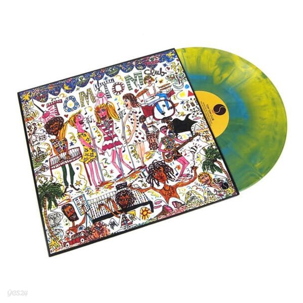 [중고 LP] Tom Tom Club - Tom Tom Club (Blue &amp; Yellow Starburst 컬러 바이닐 / 700장 한정반) (US 수입)