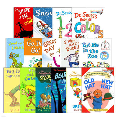 닥터수스 15종 기초 영단어 세트 : 풍부한 기본 어휘와 개념이 담긴