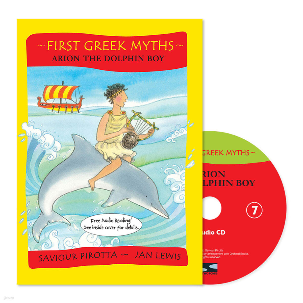 First Greek Myths 07 / Arion, the Dolphin Boy (with CD)
