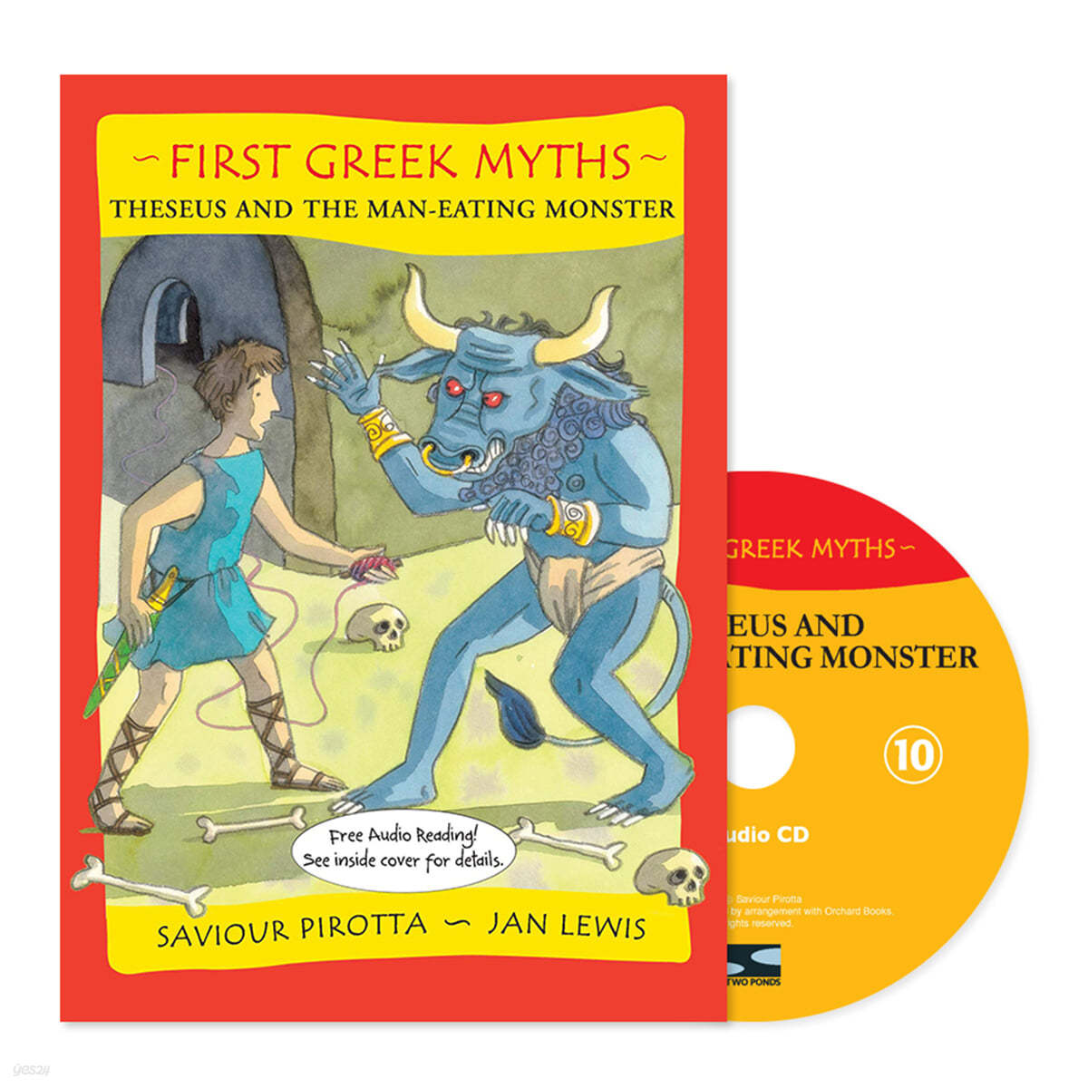 First Greek Myths 10 / Theseus and the Man-Eating Monster (with CD)