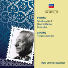 Hans Schmidt-Isserstedt 드보르작: 교향곡 7번, 슬라브 무곡 / 브람스: 헝가리 무곡 (Dvorak: Symphony Op.70 / Brahms: Seven Hungarian Dances)