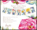 Paint-Your-Own Watercolor Garland: Illustrations by Kristy Rice