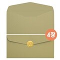 고급 가로봉투 FB118p-4(4장)