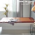 [한일생활과학] 프리미엄 5T 브라운사각 전기매트 싱글 1난방 100×200cm /두께5CM
