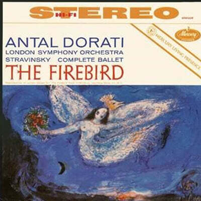 Antal Dorati 스트라빈스키: 불새 - 안탈 도라티 (Stravinsky: The Firebird - Complete Ballet Music) [LP]