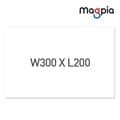 [마그피아] 마그보드 유리용 화이트보드 (W300 X L200)