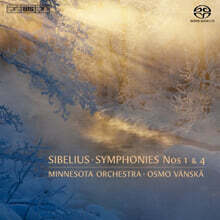 Osmo Vanska 시벨리우스: 교향곡 1, 4번 (Sibelius: Symphonies Op.39, Op.63)