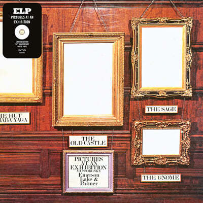 Emerson, Lake & Palmer (에머슨, 레이크 앤 팔머) - Pictures At An Exhibition [화이트 컬러 LP] 