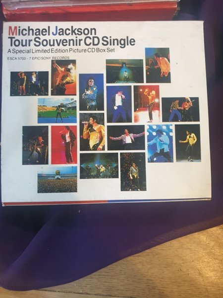 MICHAEL JACKSON TOUR souvenir CD