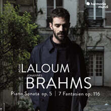 Adam Laloum 브람스: 피아노 소나타 3번, 환상곡 - 아담 랄 (Brahms: Piano Sonata Op.5, 7 Fantasien Op.116)