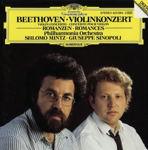 Beethoven : Shlomo Mintz / Giuseppe Sinopoli - Violinkonzert Romanzen (독일반)