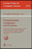 Programming Languages and Systems: 8th European Symposium on Programming, ESOP'99 Held as Part of the Joint European Conferences on Theory and Practic