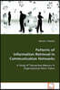Patterns of Information Retrieval in Communication Networks
