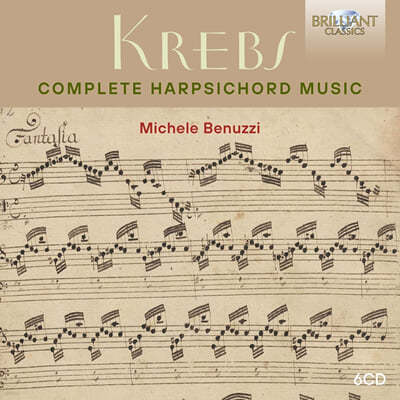 Michele Benuzzi 크렙스: 하프시코드 작품 전곡 (Krebs: Complete Harpsichord Music)