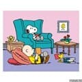 스누피 피너츠 보석십자수 COZY DAY 40X50