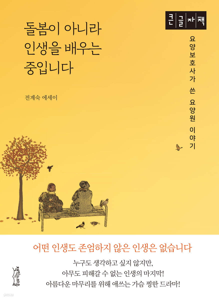 돌봄이 아니라 인생을 배우는 중입니다 (큰글자책)