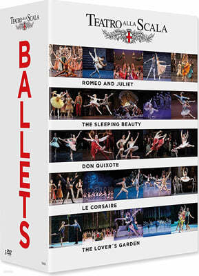 발레 5편 모음집 (Ballet Company of Teatro alla Scala - 5 Outstanding Ballets) 