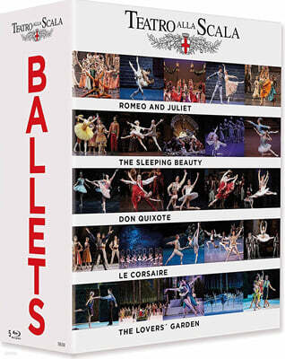 발레 5편 모음집 (Ballet Company of Teatro alla Scala - 5 Outstanding Ballets)