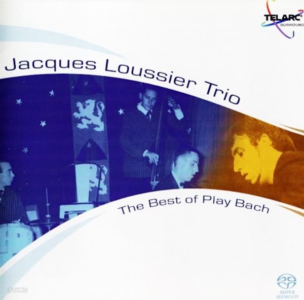 Jacques Loussier Trio 바흐 연주 모음집 - (The Best Of Play Bach) SACD (수입)